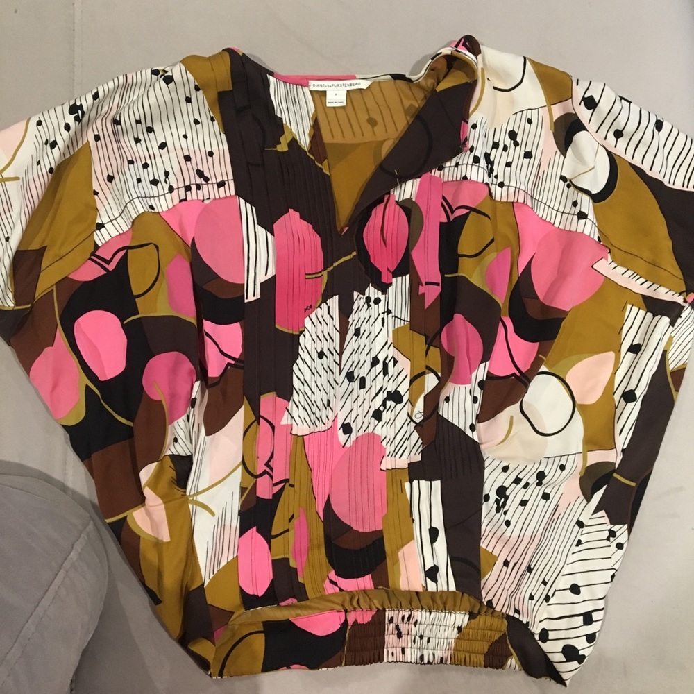 DIANE VON FURSTENBERG (DVF) TOP PETITE